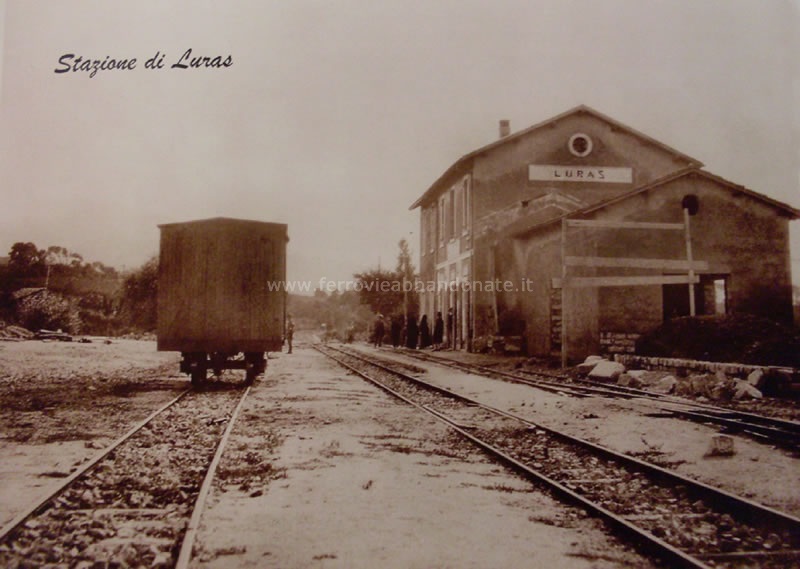 Stazione di Luras, archivio S. Fiori, Vecchie ferrovie abbandonate, Facebook