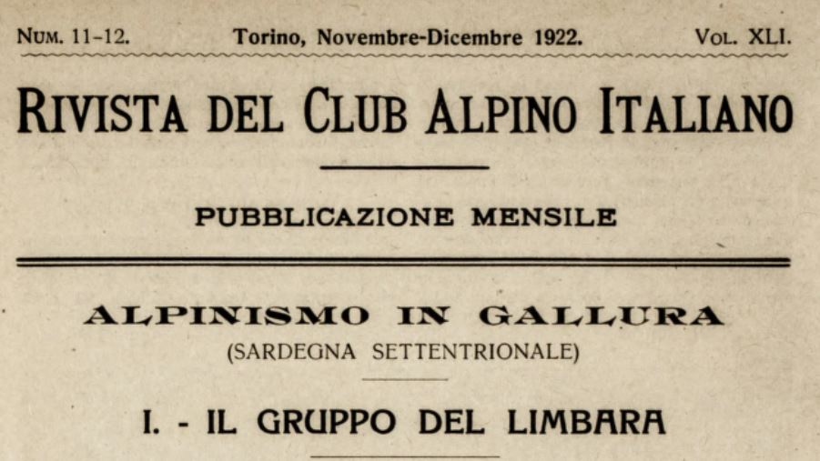 Alpinismo Limbara