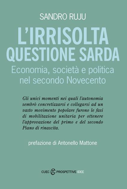 Sandro Ruju, Questione sarda, Cuec